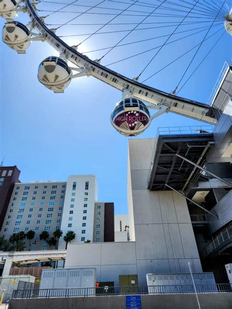 High Roller Wheel Admission Ticket at The LINQ .